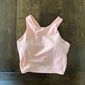 Athleta cropped built in bra tank